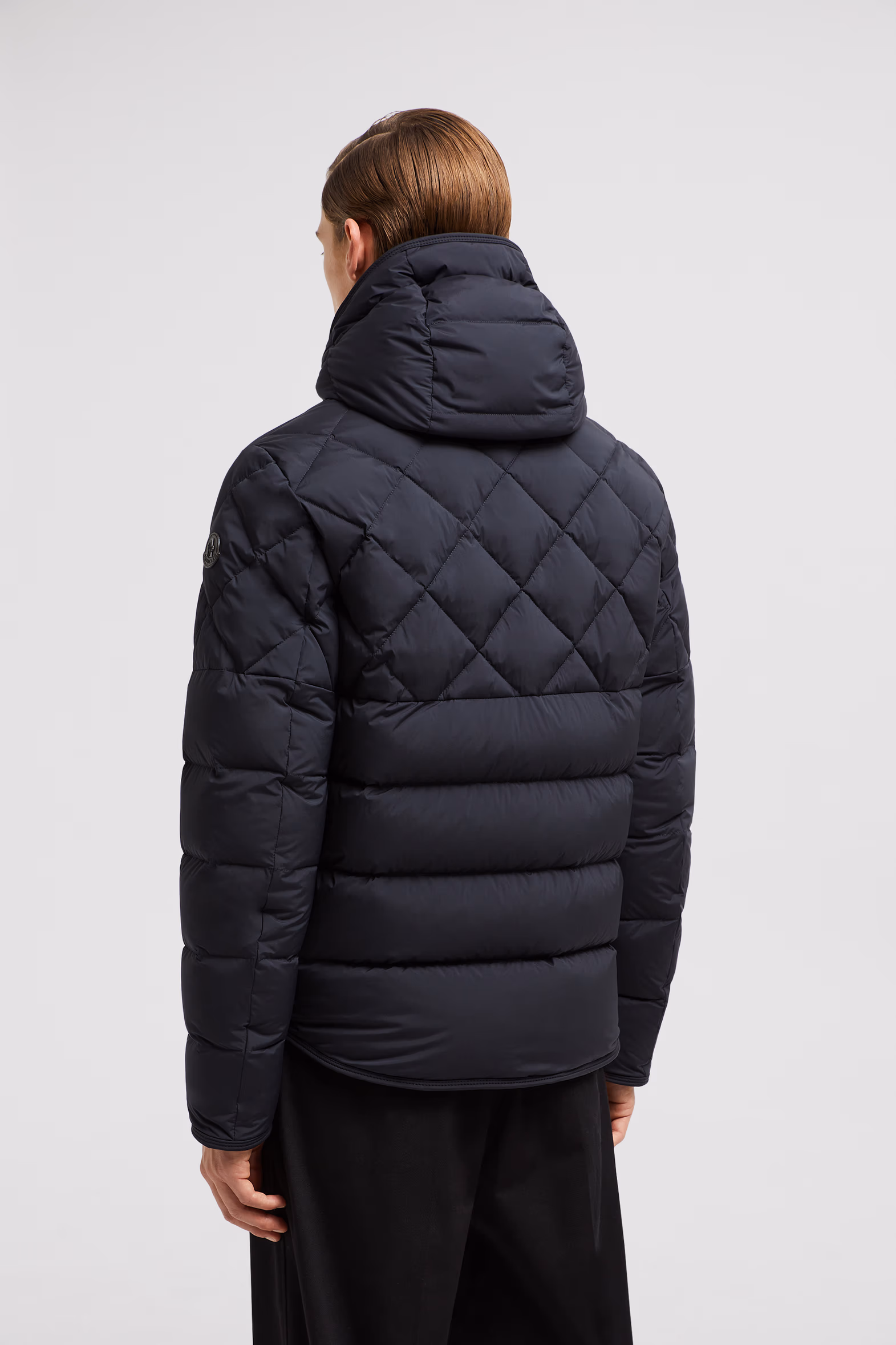 Cecaud Short Down Jacket Men Navy Blue Moncler 5